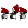 Coufce Red LED Lighted Toggle Switch 12V 20A Waterproof Safety