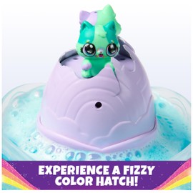 Hatchimals Alive, Rainbow Splash Fizzy Color Surprise Toy, Hatch Twins or Triplets from Color Reveal Egg (Style May Vary), Kids Toys for Girls & Boys