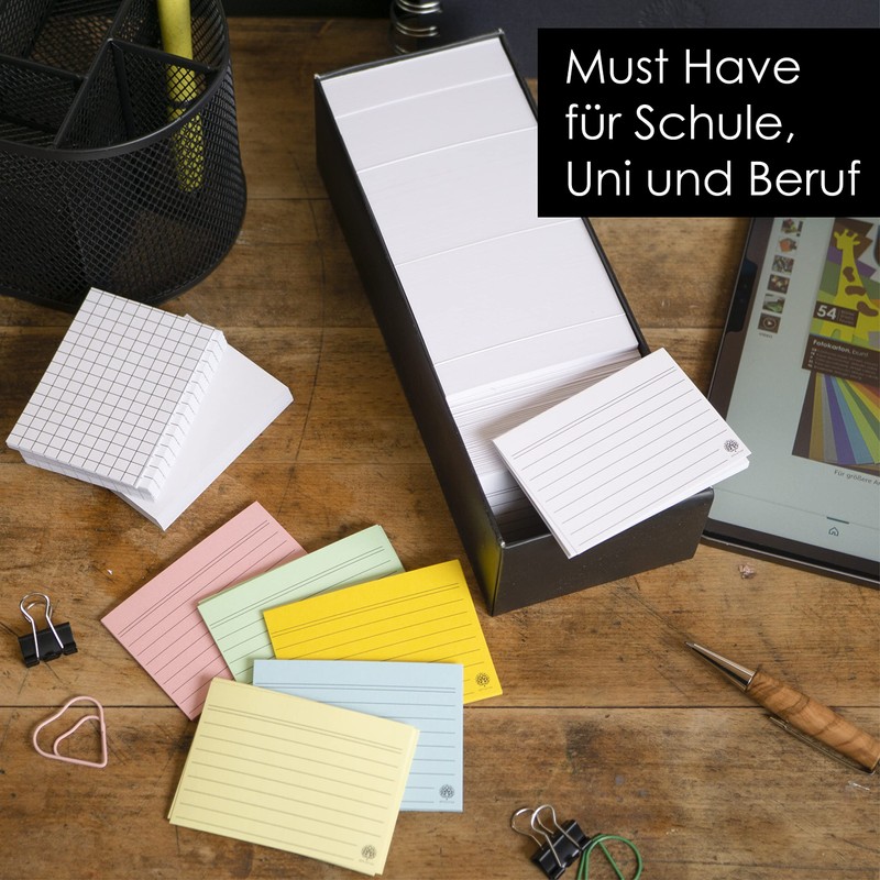 OfficeTree 1000 Index Cards Set A8 - Index Cards A8