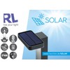 Reality Leuchten Mineros R55256111 Solar LED Outdoor Table Light Plastic
