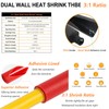 SVAAR 40PCS 8 Gauge Non Insulated Butt Connectors 8 AWG