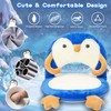 Floor Chair for Kids, Penguin Floor Seating with Back Support