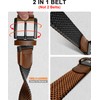 BULLIANT Men Belt Rerversible Golf Belt Stretch Braided for Gift