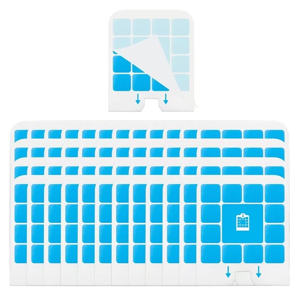 amgolibi 40 Pack Refill Card Compatible with Saferer Home SH502,