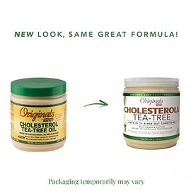 Originals by Africa's Best Aceite de árbol de té de colesterol, enjuague y acondicionador sin enjuague, repara y revitaliza el cabello dañado, seco y 