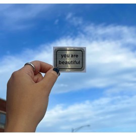 You Are Beautiful Stickers - Inspirational Sticker Pack