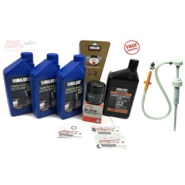 YAMAHA F30-70 Outboard Oil Change Kit Gear Lube Pump Qt 10W30 4M LUB-MRNSM-KT-1
