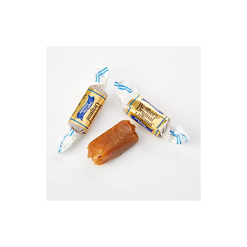 Werther's Original Creamy Toffees, Sugar free, Ideal for Easter, 65