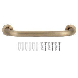 Shower Grab Bar, Safety Brass Grab Bars, 132 lbs Weight Support, Safety Handrail, Shower Support Bar for Elderly Bathroom