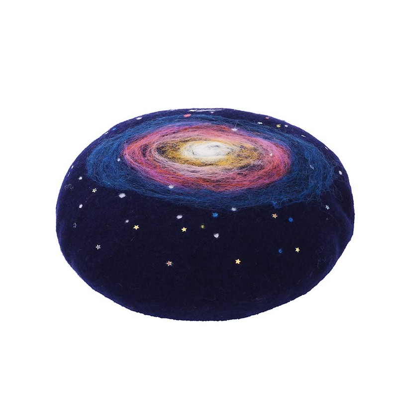 Zasy - Gorro de lana casual para mujer, Nebula, 7-7