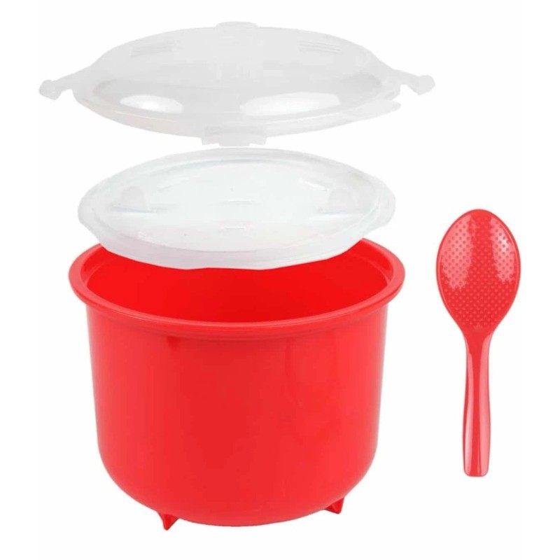 HOME - X MICROWAVE RICE COOKER 10 CUP COOKER BPA