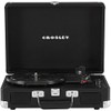 Crosley CR8005DP-BK1 Cruiser Plus Vintage 3-Speed Bluetooth in/Out Suitcase Turntable, Black
