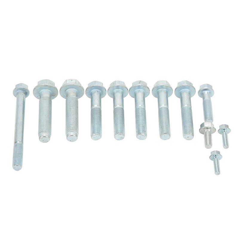 12PCS Transmission Bolt Kit Complete Metal Replacement for Acura B16