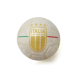 ITALIA FIGC Pallone da Calcio Ufficiale – Misura 2 – Bianco - Palla Piccola per Divertimento e Allenamento – Licenza Originale