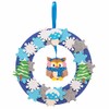 Baker Ross FC291 Winter Forest Animal Foam Wreath Craft Set