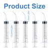 Pack of 5 Disposable Dental Syringes 12 ml Plastic Dental