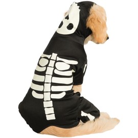 Rubie's Costume Co Glow-in-The-Dark Skeleton Hoodie Pet Costume