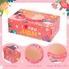 Liobelon 12 Pieces Mothers Day Cookie Boxes, Flower Bakery Boxes