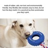 Dog Tire Chewing Toy Bite Resistant Treat Dispensing Rubber Aggressive