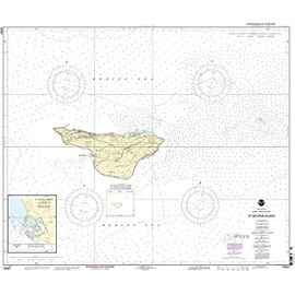 NOAA Print-On-Demand chart St. George Island, Pribilof Islands 9th Edition Model: 16381