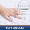 Smiry Luxury Chenille Bath Rug 44''x24'', Extra Soft and Absorbent