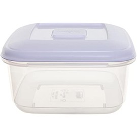 Whitefurze 2.3L Square Food Storage Box with Lid F0660