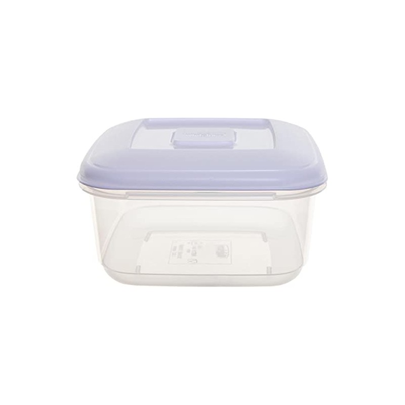 Whitefurze 2.3L Square Food Storage Box with Lid F0660