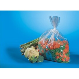 Papstar 14157, 100 Freezer bags, LLDPE 1 liter, 24 x 16 centimeter, transparent, in folding box