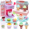 Cute Stone, Ice Toy, Ice Cream Shop, 44-Piece Set, Educational