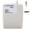 PCMCIA Card Reader,USB2.0 to 68 Pin Plastic Version Interface PCMCIA