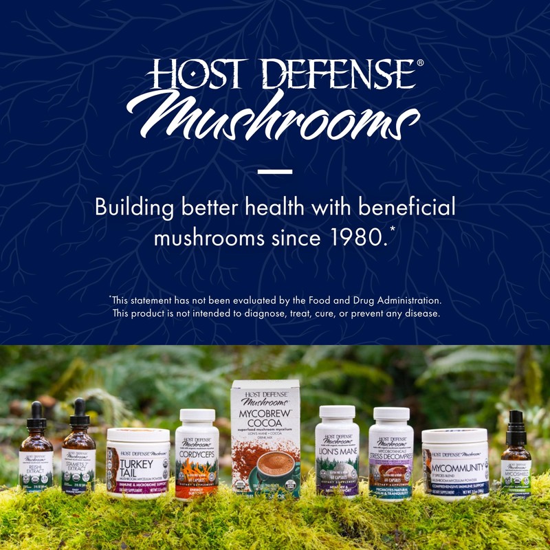 Host Defense MyCommunity Capsules - 17 Species Blend Mushroom Supplement
