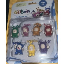 ODDBODS New Oddbods Action Figure Toy Fuse, Jeff, Zee & + Mini Figurine Set ( Ages 3+)