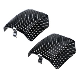 Cyreedom Motorcycle 1 Pair Front Caliper Brake Screen Inserted Covers Caliper Guards Caliper Brake Shield for Harley Touring, Road King, Electra Street Glide FLHT, FLHX & V-Road Models (Black)