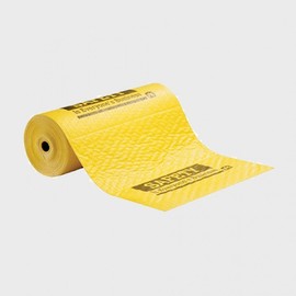US-Made High-Visibility Multipurpose Absorbent Roll Pad with Safety Slogan New Pig