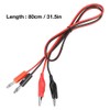 Banana Plug Clip Test Cable for Adjustable DC Power Supply,