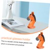 ABOOFAN 1 PC Wooden Glasses Eyeglass Holder for Desk Cute