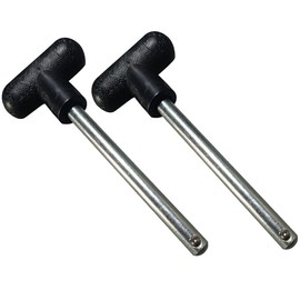 LALOCAPEYO 1 PCS Weight Stack Pin Quick Release Pin Multifunction T Handle Heavy Duty Gym Pin Locking Space Universal Workout Equipment for Home Gym Exercise Machine 3/8 Inch Diameter (1)