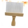 Healeved Wooden Handle Wool Hair Brush for Broken Hair Removal