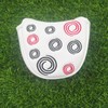 lopituwe Golf Putter Head Covers Premium Circle Embroidery Magnetic Closure
