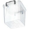 KADAX Storage Box with Lid, Robust Plastic Container, Lunch Box,