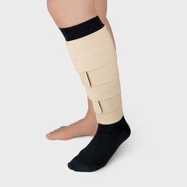 ReadyWrap Fusion Leg Wrap Compression Kit, with Liner, Black (Long Length, X-Large)