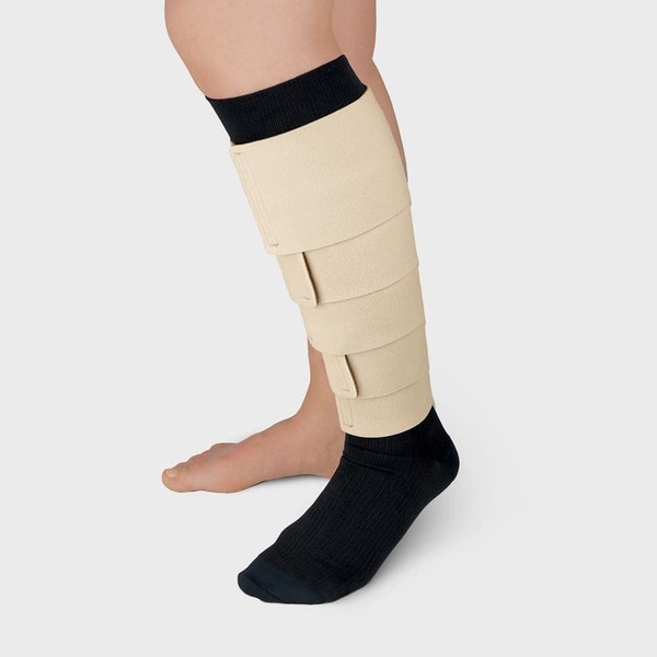 ReadyWrap Fusion Leg Wrap Compression Kit, with Liner, Black (Long
