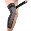 Running Knit Compression Knee Pad with Extended Thigh and Leg Support Knee Pad Green + XXXL Compression Belt Single 10ea