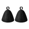 Pack of 2 Sauna Hat, Felt Men's Hat, Sauna Hat,