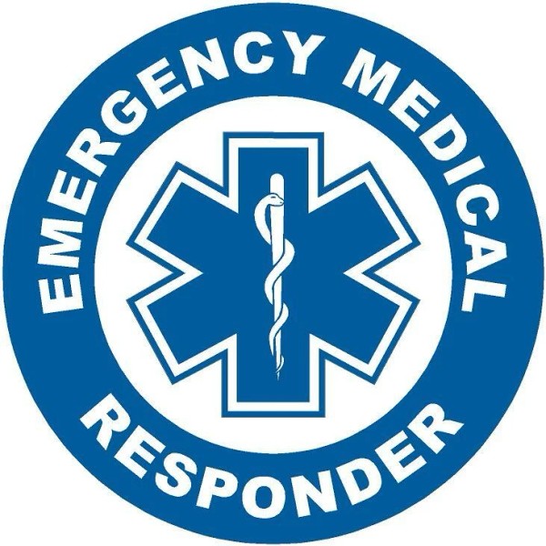 Project Thin Line Emergency Medical Responder Hard Hat Decal Helmet