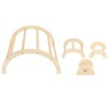 Chick Perch Paw Grinding Stable Structure Arch Shape Wooden Chicken