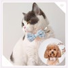 LOYELEY Cat Collar, Safety Buckle, Set of 2, Includes Bell,