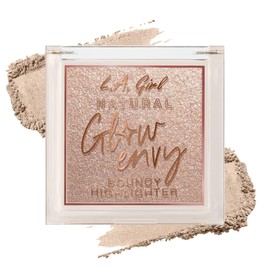 L.A. GIRL Glow Envy Bouncy Bronzer for Women, Natural Glow Bronzer for Makeup with Goodness of Jojoba Oil, Squalene, & Vitamin E, Long-Wearing, Natural, Airbrushed Finish Bronzer (Pack of 1)