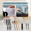 20-Piece All-in-One Crevice Cleaning Brush Set - Multifunctional Kit with