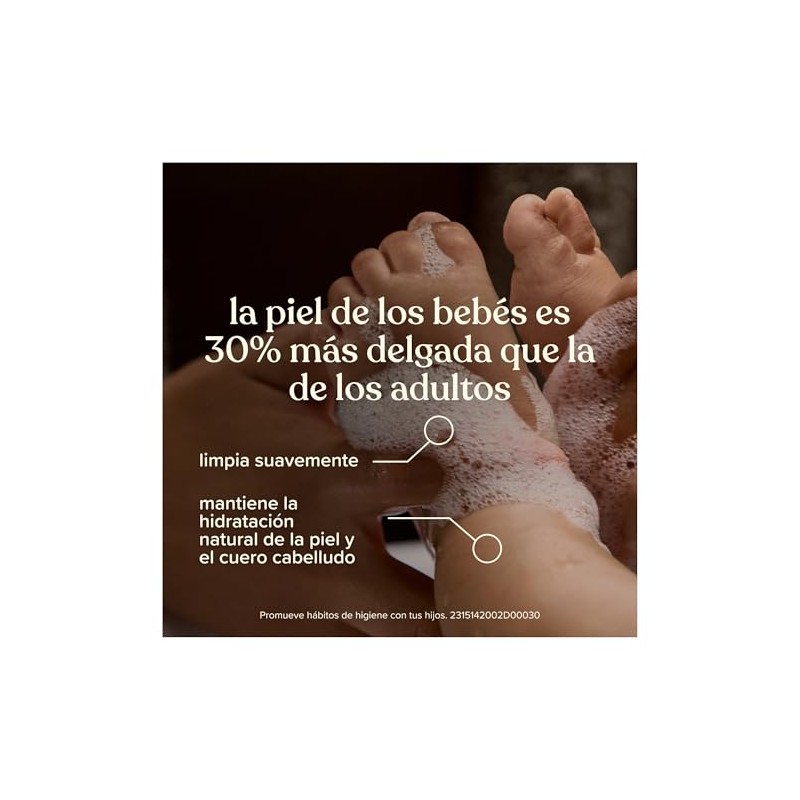 Johnson'S Baby Baño Líquido De La Cabeza A Los Pies